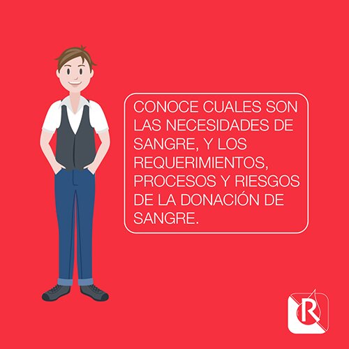 el donante conoce las necesidades de donar sangre
